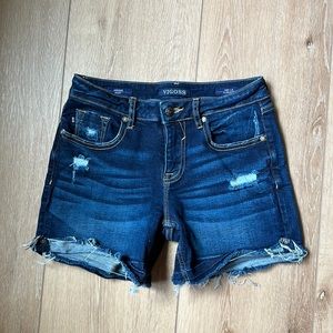 Vigoss distressed jean shorts